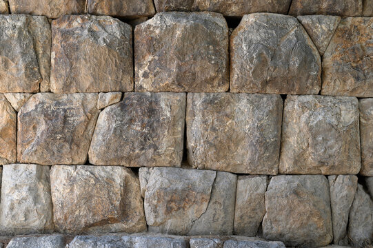 Stone Fortifications (Cyclopean masonry) of Ancient Asini &ndash; Mycenaean Walls in Tolo, Argolis, Greece