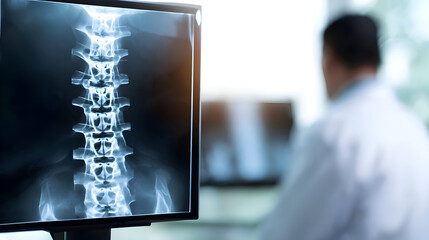 Medical X-Ray of Spine: Analysis and Diagnosis