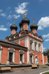 Vysokoe Petrovsky monastery, Bogolyubsky temple. Moscow. Russia