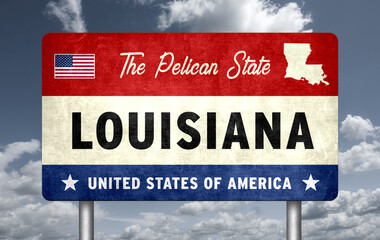 US State of Louisiana - The Pelican State
