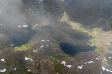 Ispir Yedigoller The southern slopes of Ovit Mountain, one of Turkey's untouched geographies, is a region that must be explored with its volcanic lakes. Erzurum, Turkey.