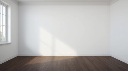 Blank white large gallery wall corner in hall mockup, 3d rendering. Empty hall angle and floor mock up. Clear lobby interior with art display template. Indoor sunny space