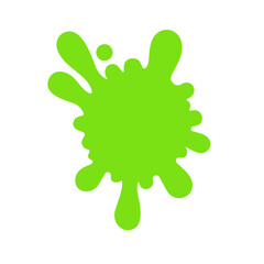 Editable Color Paint Splashes Vector. Vibrant Ink Drops for Abstract Art, Pop Culture, DIY Design, and Artistic Background Elements