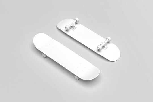 Skateboard Mockup - Powered by Adobe