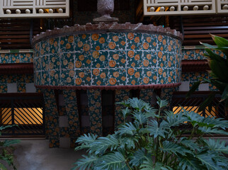 Barcelona Art Nouveau Museums, Spain. (Arquitectura modernista). Casa Vicens, Barcelona.