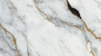 Luxurious white Carrara statuaries marble texture background. Calacatta glossy marble with golden streaks. Luxury White Gold Marble texture background vector. Luxurious floor marbling texture design.
