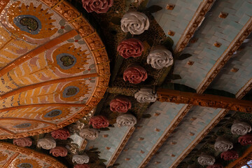 Barcelona Art Nouveau Museums, Spain. (Arquitectura modernista). Palau de la Música Catalana, Barcelona.