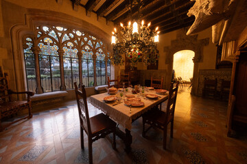 Barcelona Art Nouveau Museums, Spain. (Arquitectura modernista). Casa Amatlle, Barcelona.
