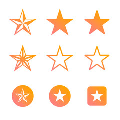 star sheet icon on transparent background