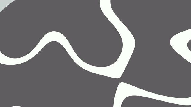 Abstract gray pattern with curved white lines suitable for backgrounds, templates, packaging design, textiles, and modern art projects.