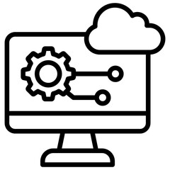 Digital Transformation Icon