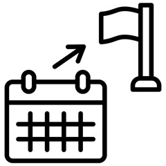 Strategic Milestones Icon