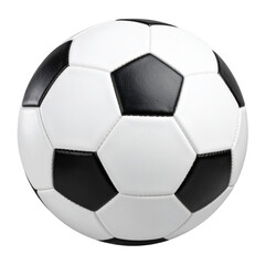 Obraz premium Soccer ball isolated on white and transparent background.