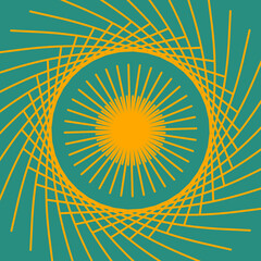 abstract sun background