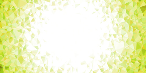 Abstract delaunay voronoi trianglify polygon gradient background illustration.