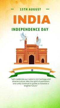 15 th  august with indan flag Indipandat day