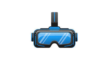 Fototapeta premium Explore virtual reality: vr headset for gaming, metaverse, and immersive experiences