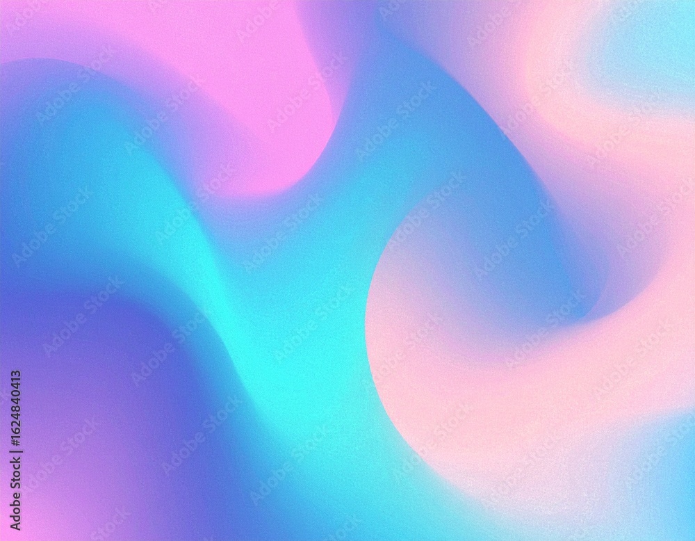 Poster Soft bright and dark color noise texture gradient abstract background for landing 