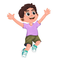 Children Character Kids Illustration Cute Cartoon