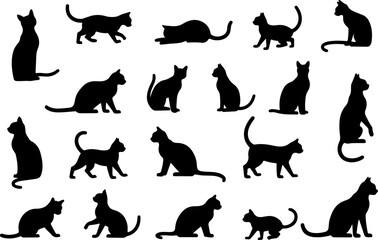 Dog Vector Silhouettes Collection bundle