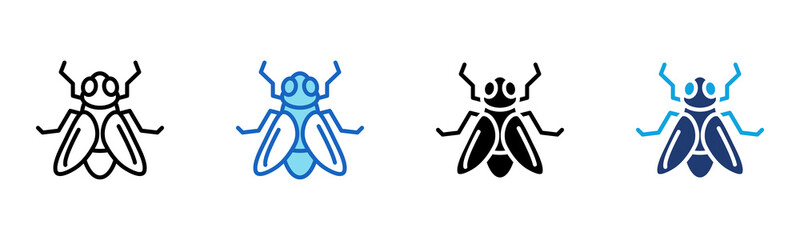Gadfly icon Multi Style Vector Illustration