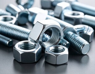steel fasteners bolt nuts made of high-quality alloy steel and other elements f