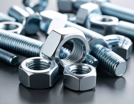 steel fasteners bolt nuts made of high-quality alloy steel and other elements f