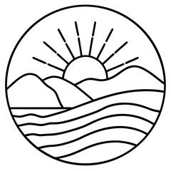 Serene Sunset in Soft Pastels