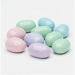 set of colorful stones