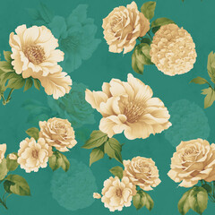 all over design. digital print design. Flower design.all over print.Watercolor iris flowers and abstract illustration. Seamless pattern. Summer, spring design for wallpapers, lights, textiles, texture