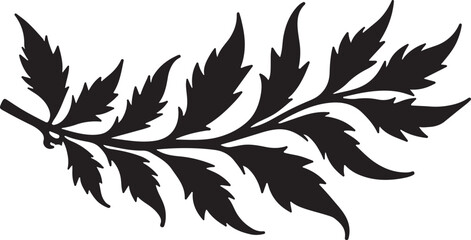 Obraz premium This elegant Leaf and Branch Botanical Napkin Holder design 