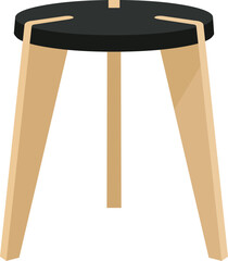 Modern Wooden Stool for Home and Office