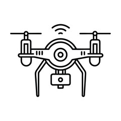 Isometric Drone Vector 