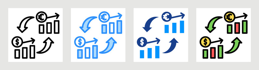 Exchange Rate Collection Set Multiple Style