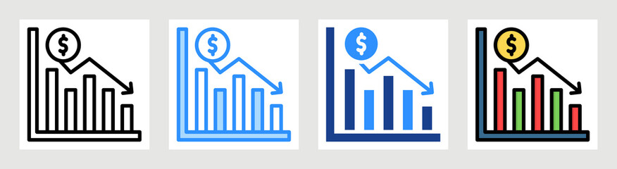 Market Volatility Collection Set Multiple Style