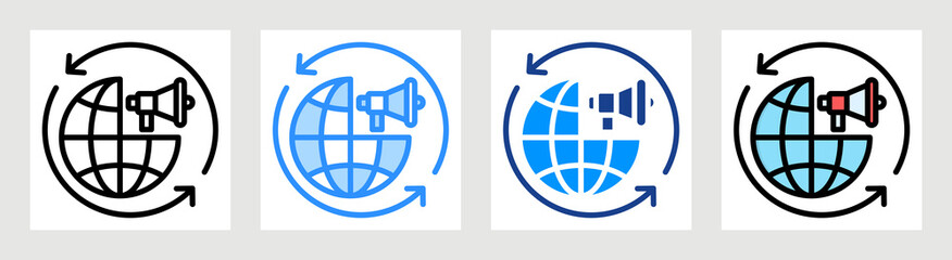 Global Marketing Collection Set Multiple Style