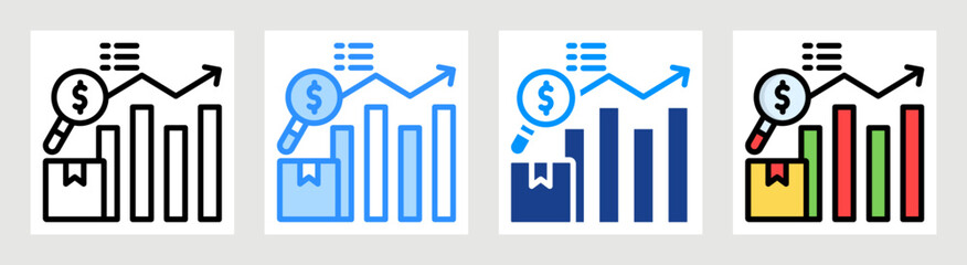 Consumer Price Index Collection Set Multiple Style