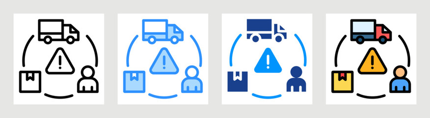 Supply Chain Disruption Collection Set Multiple Style