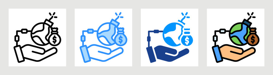 Global Debt Collection Set Multiple Style