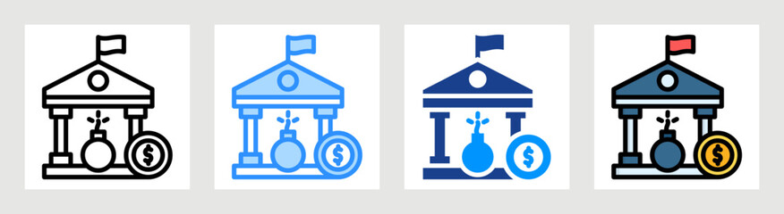 Government Debt Collection Set Multiple Style