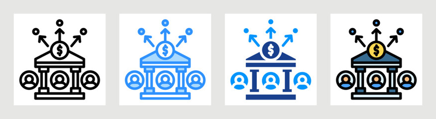 Financial Inclusion Collection Set Multiple Style