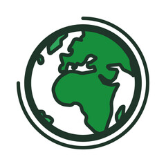 green earth globe