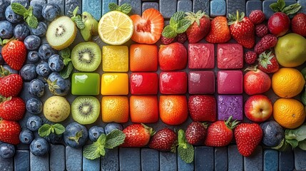 Matching puzzle game with fruits and vegetables for kids aged 3–5 to teach healthy habits