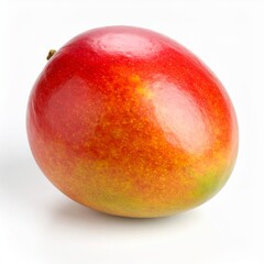 Ripe mango, vibrant red-orange hues