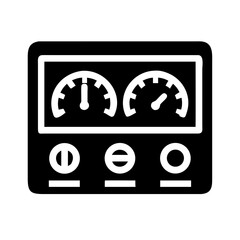 Craft a detailed silhouette of a Smart Grids Energy