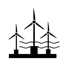 Craft a detailed silhouette of a Smart Grids Energy