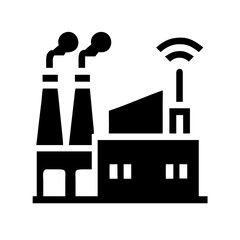Craft a detailed silhouette of a Smart Grids Energy