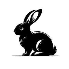 Cute Cartoon Bunny Rabbit Vector Illustration