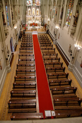 interior of the cathedral