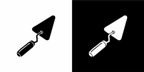 heavy equipment icon collection for project work, building project work tools silhouette vector icons